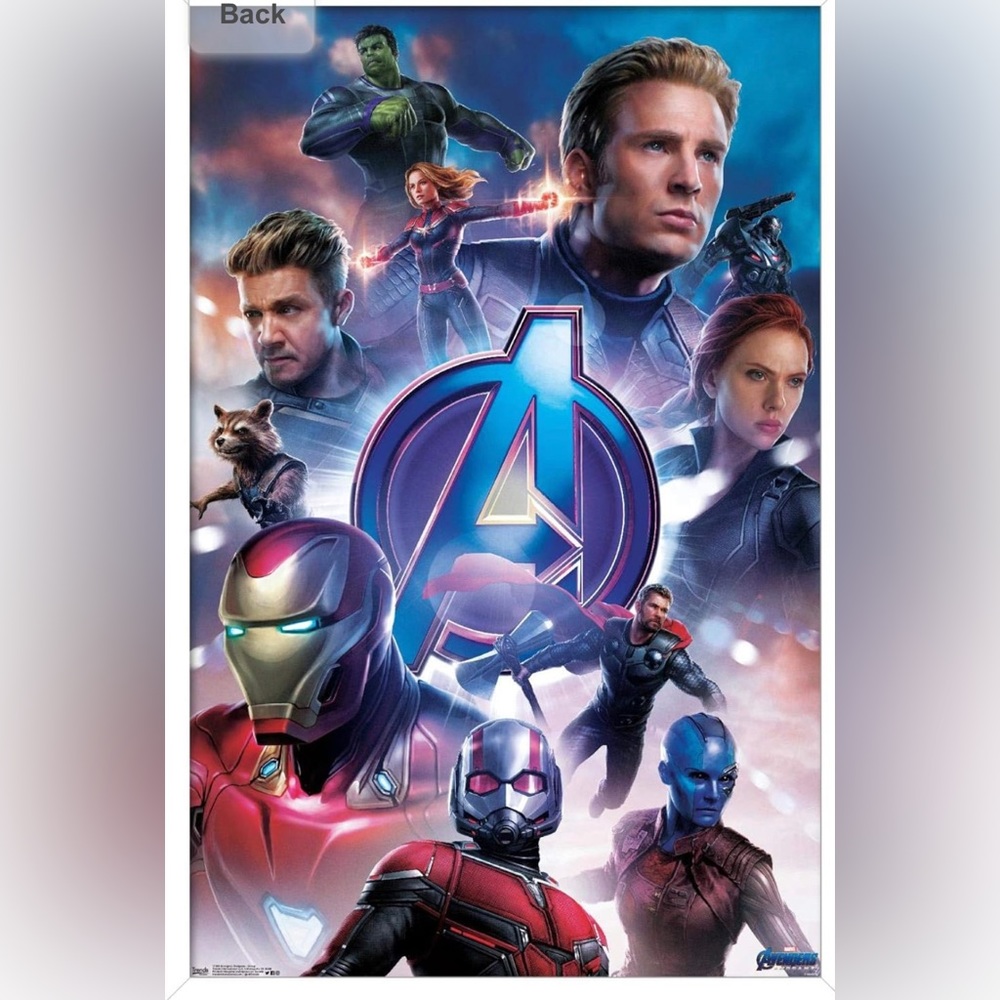 Brand New Avengers Endgame Poster